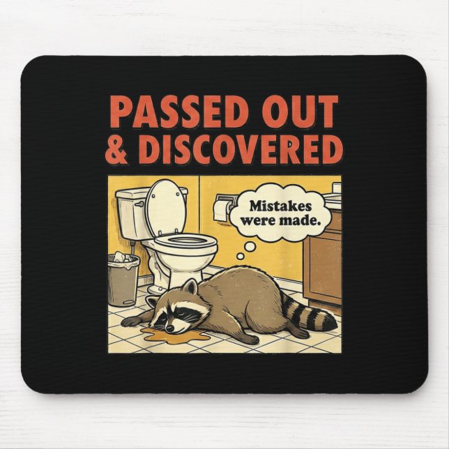 Tapis De Souris Ashland Liquor Bandit Raccoon Funny  (Devant)