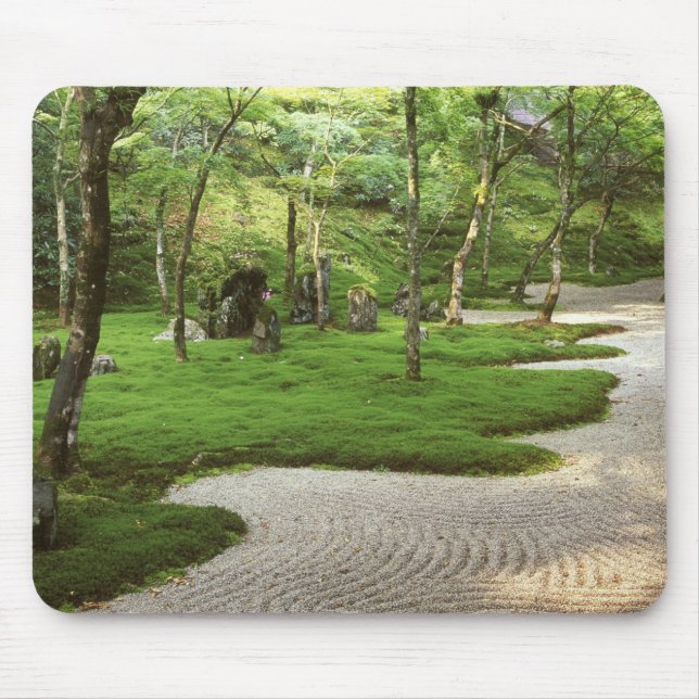 Tapis De Souris Asie, Japon, Fukuoka, Dazaifu, Temple de Komyoji (Devant)