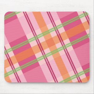 Tapis De Souris Assez dans le plaid Mousepad