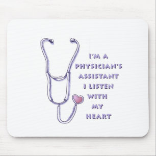 Tapis De Souris Assistant de médecin Cœur
