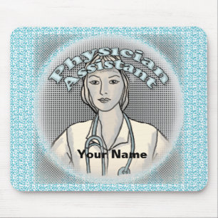 Tapis De Souris Assistant de médecin féminin