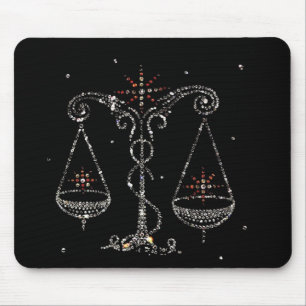 Tapis De Souris Astrologie Mousepad de Balance