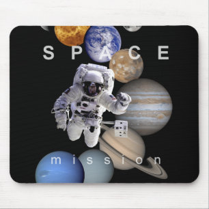 Tapis De Souris astronef mission solar system planar