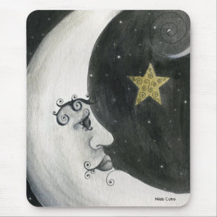 Tapis De Souris Astronomie - lune Mousepad