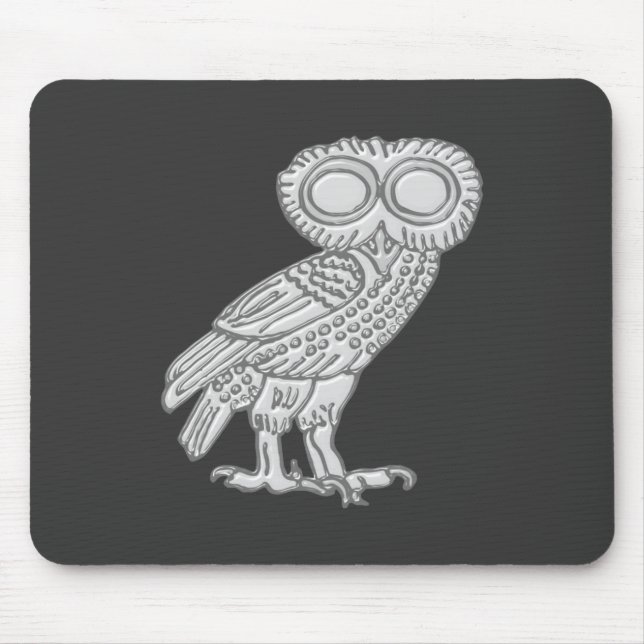 Tapis De Souris Athena Eule owl (Devant)