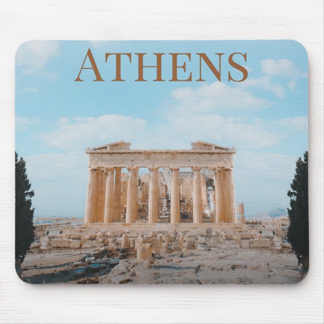 Tapis De Souris Athènes Grèce (Devant)