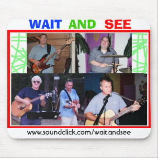 Tapis De Souris ATTENDEZ ET VOYEZ le Mousepad