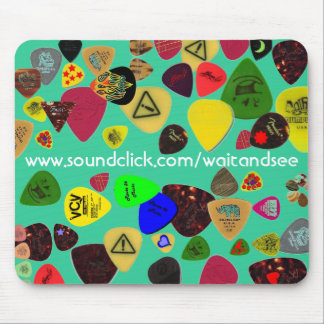 Tapis De Souris ATTENDEZ ET VOYEZ le mousepad d'onglet de guitare