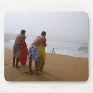 Tapis De Souris Attente de la vague parfaite Mousepad