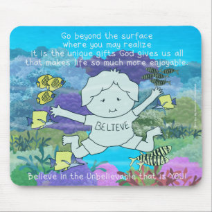 Tapis De Souris Au-delà de la surface