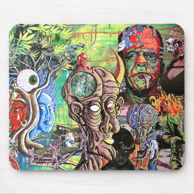 Tapis De Souris "Au delà de l'oeil de l'esprit " (Devant)