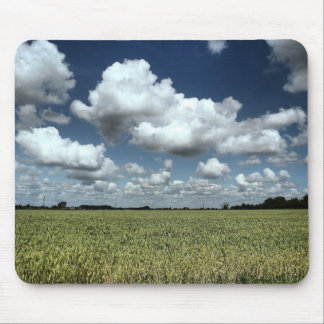 Tapis De Souris Au-dessus des champs nous allons