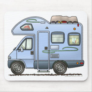 Tapis De Souris Au-dessus du campeur rv Mousepad de cabine