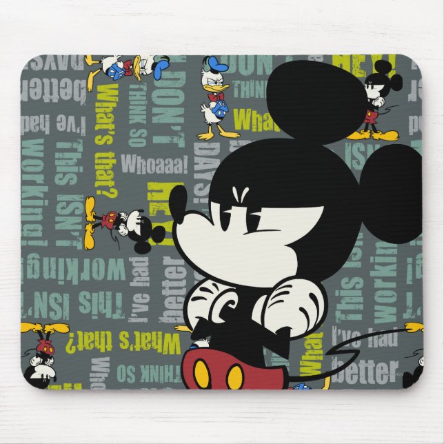 Tapis De Souris Aucun service | Mickey désactivée (Devant)