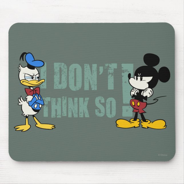 Tapis De Souris Aucun service | Mickey et Donald (Devant)