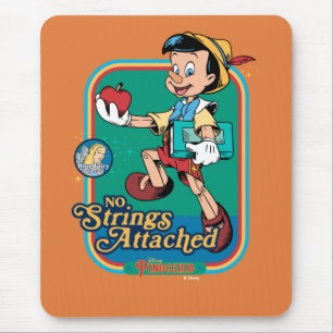 Tapis De Souris Aucune chaîne attachée Pinocchio