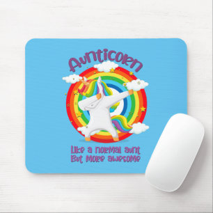 Tapis De Souris Aunticorne Comme Une Tante Normale Mais Plus Étonn