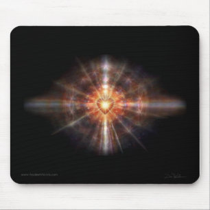Tapis De Souris Aura de coeur