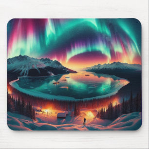 Tapis De Souris Aureola Borealis en Alaska