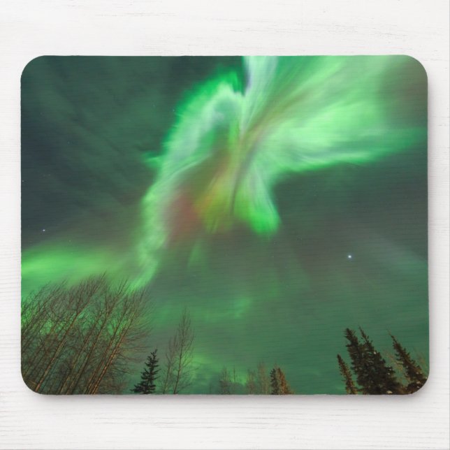 Tapis De Souris aurora boréale | Fairbanks (Devant)