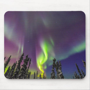 Tapis De Souris Aurora Borealis   Fairbanks, Alaska