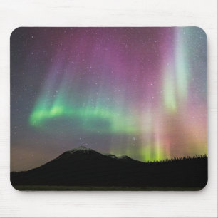 Tapis De Souris Aurore Boréale   Chaîne Brooks, Alaska
