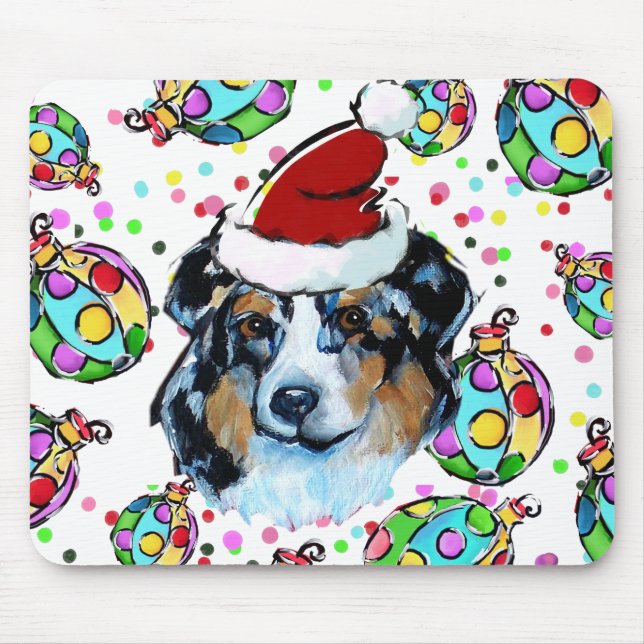TAPIS DE SOURIS AUSTRALIAN SHEPHERD (Devant)