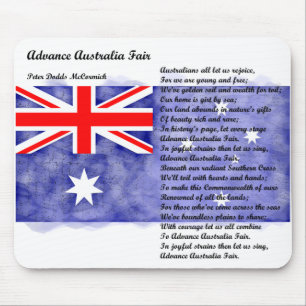 Tapis De Souris Australie - Advance Australia Fair