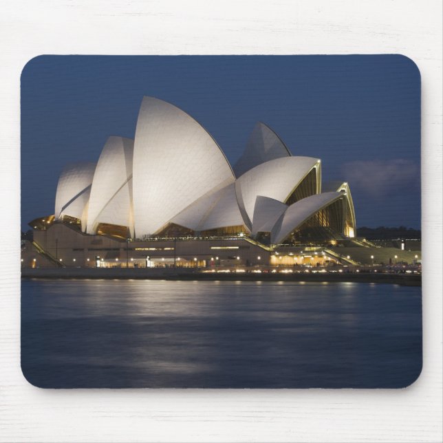 Tapis De Souris Australie, Sydney. Opéra de nuit le (Devant)