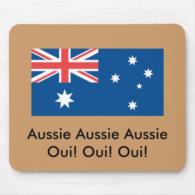 Tapis De Souris Australien australien australien Oui ! … (Devant)
