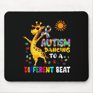 Tapis De Souris Autism Dancing Fun Different Beat Autism Awareness