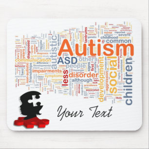 Tapis De Souris Autisme Mousepad