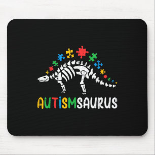 Tapis De Souris Autismsaurus Dinosaur Garçons Enfants Jeunes Autis