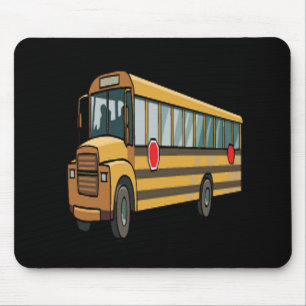 Tapis De Souris Autobus scolaire