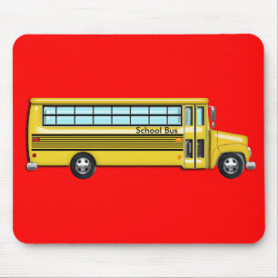Tapis De Souris Autobus scolaire