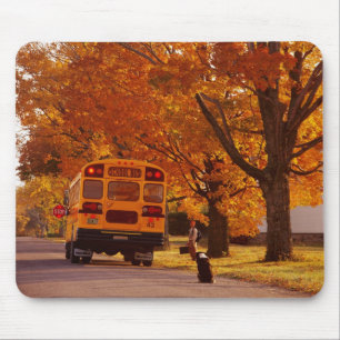 TAPIS DE SOURIS AUTOBUS SCOLAIRE   DE MOUSEPAD