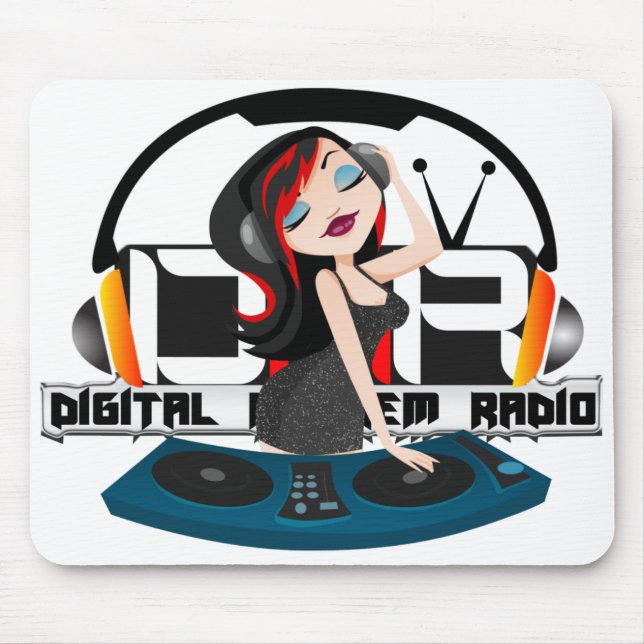 Tapis de souris automatique du jade DMR du DJ (Devant)