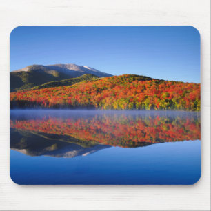 Tapis De Souris Automne Adirondack Montagnes   New York