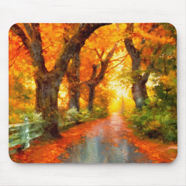 Tapis De Souris Automne/Automne/Automne/Feuille/Nature (Devant)
