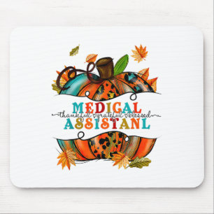 Tapis De Souris Automne Automne Tee - shirt Médicale Istant Merci