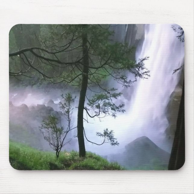 Tapis De Souris Automnes de glacier (Devant)
