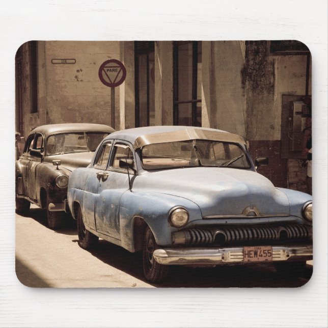 Tapis De Souris "automobiles de DOS " (Devant)