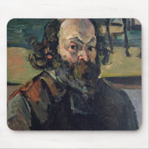 Tapis De Souris Autoportrait de Paul Cezanne  , c.1873-76