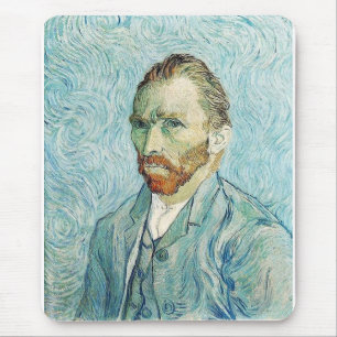Tapis De Souris Autoportrait par Vincent van Gogh