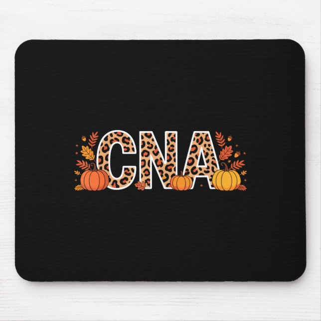 Tapis De Souris Autumn Cna Fall Certified Nursing Istant  (Devant)