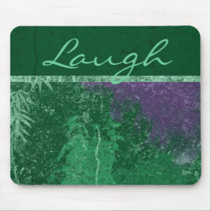 Tapis de souris Avatar Vert Toxique "Rire"