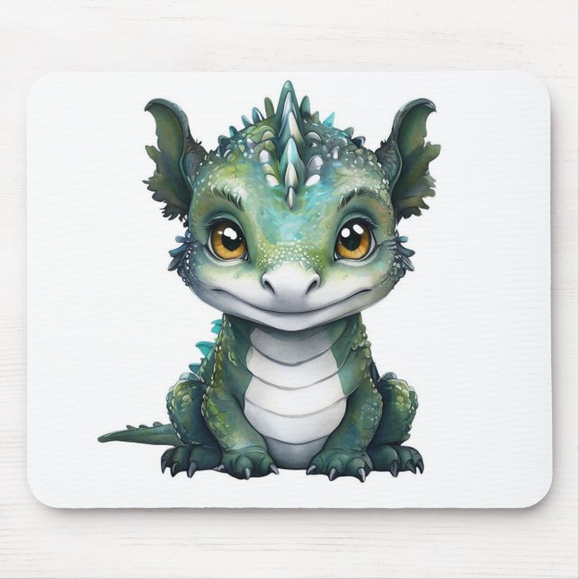 Tapis de souris avec dragon (Devant)