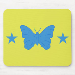 Tapis de souris avec le drapeau de Bady Bassitt, B