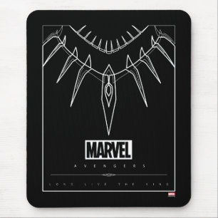 Tapis De Souris Avengers   Black Panther Claw ligne de collier Art
