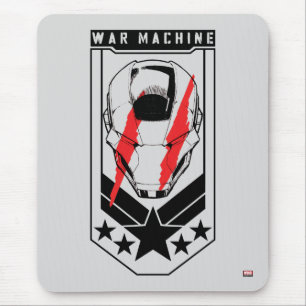 Tapis De Souris Avengers Classiques   Badge Icône War Machine